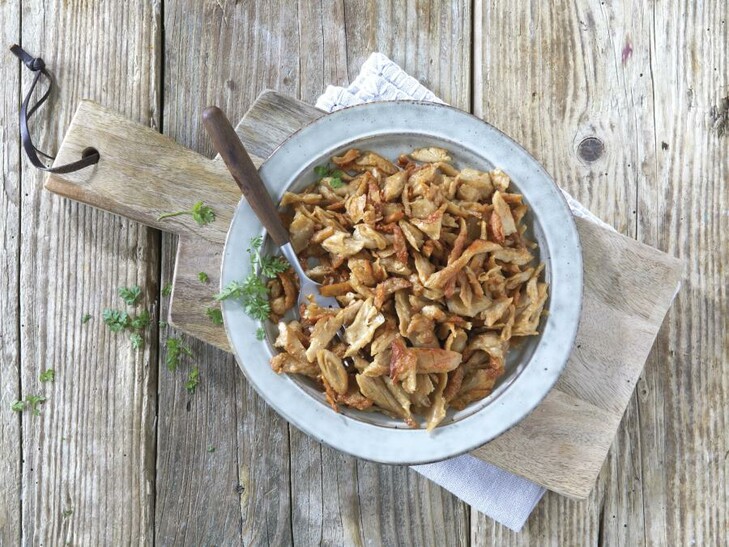 Vegetarisches "Pulled-Chicken"<br>